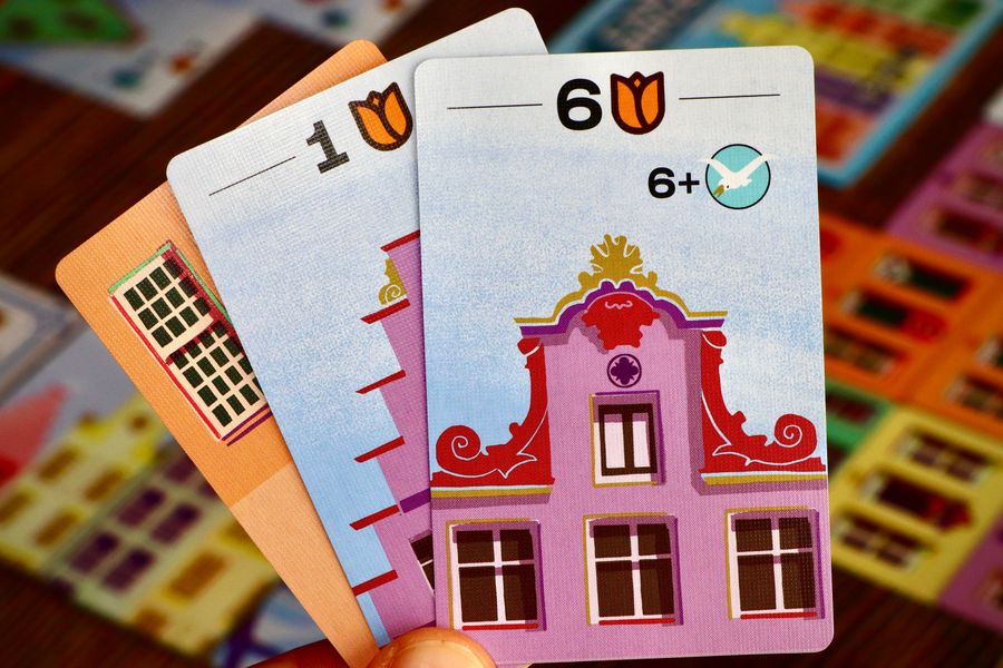 Canal Houses building cards and components