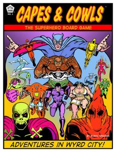Capes & Cowls: The Superhero Board Game box art