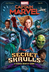 Captain Marvel: Secret Skrulls box art