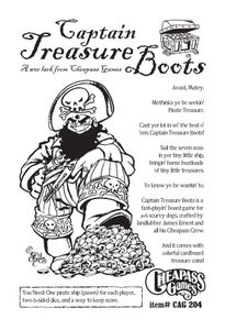 Captain Treasure Boots box art