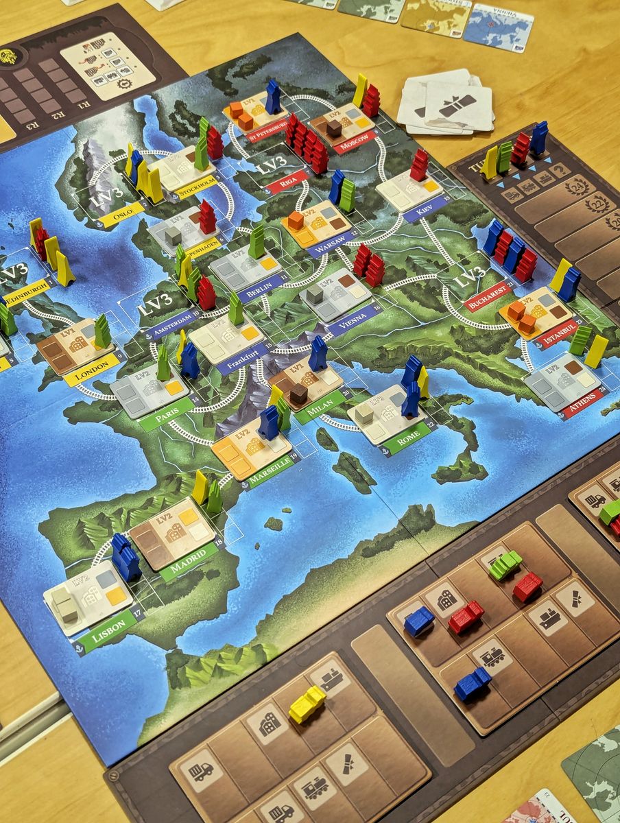 Cargo Empire game in progress