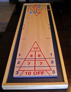Carrom Shuffle Board Game box art