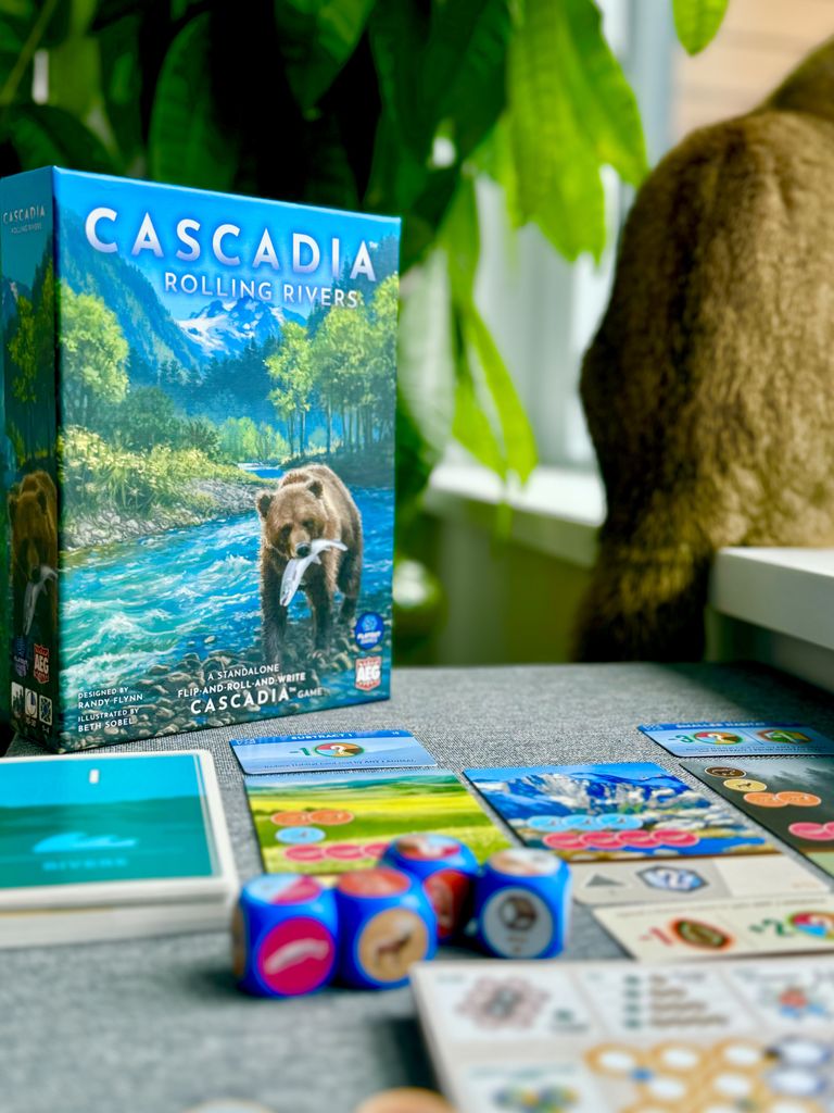 Cascadia Rolling Rivers game in progress