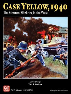 Case Yellow, 1940: The German Blitzkrieg In The West box art