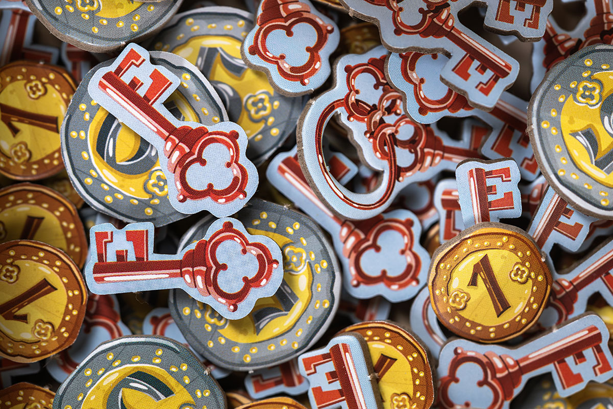Castle Combo cards and tokens