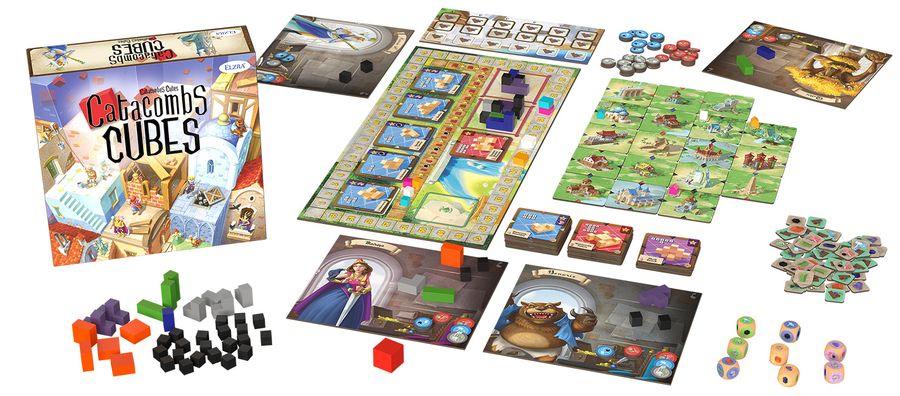 Catacombs Cubes components