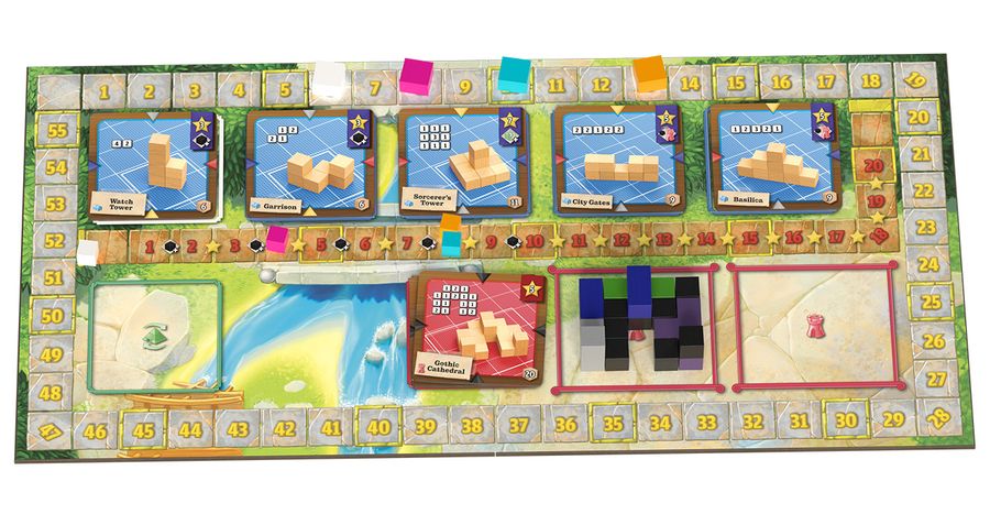Catacombs Cubes quarry board