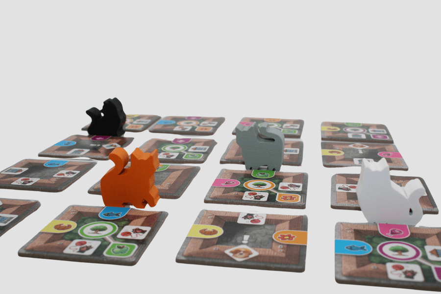 Cathood modular neighborhood during gameplay