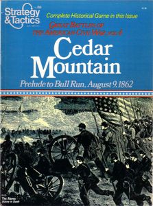 Cedar Mountain: Prelude To Bull Run, August 9, 1862 box art