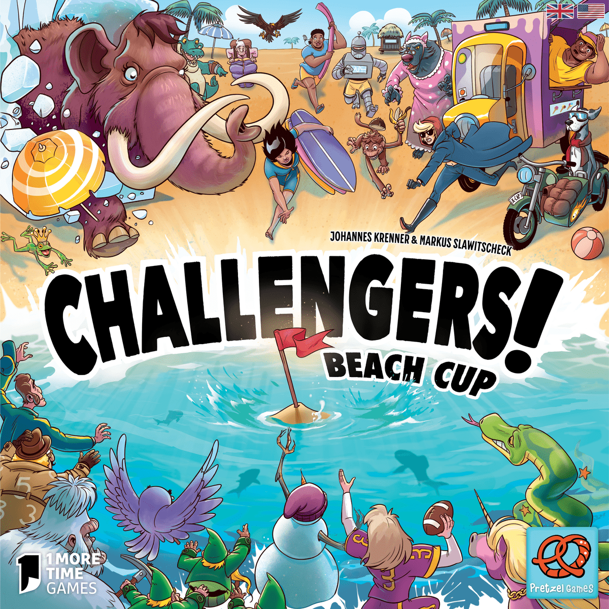 Challengers! Beach Cup box art