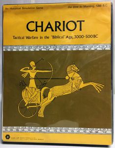 Chariot: Tactical Warfare In The "biblical" Age, 3000-500 Bc box art