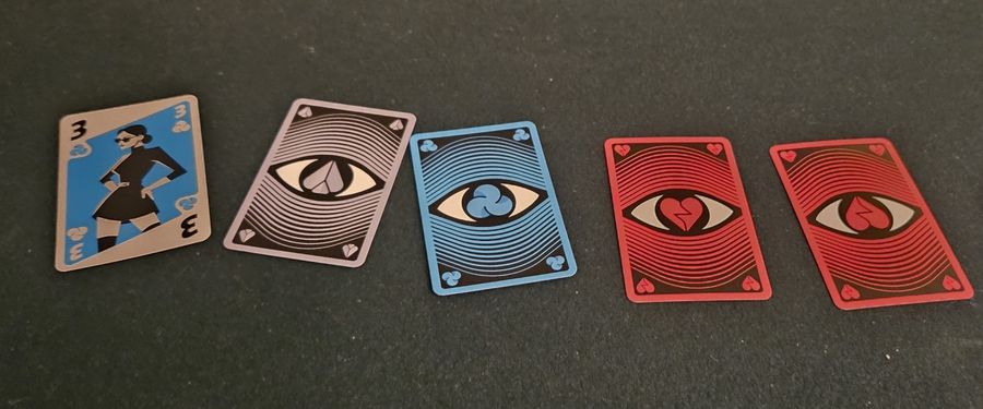 Chasing Shadows spotlight card and permissible suits