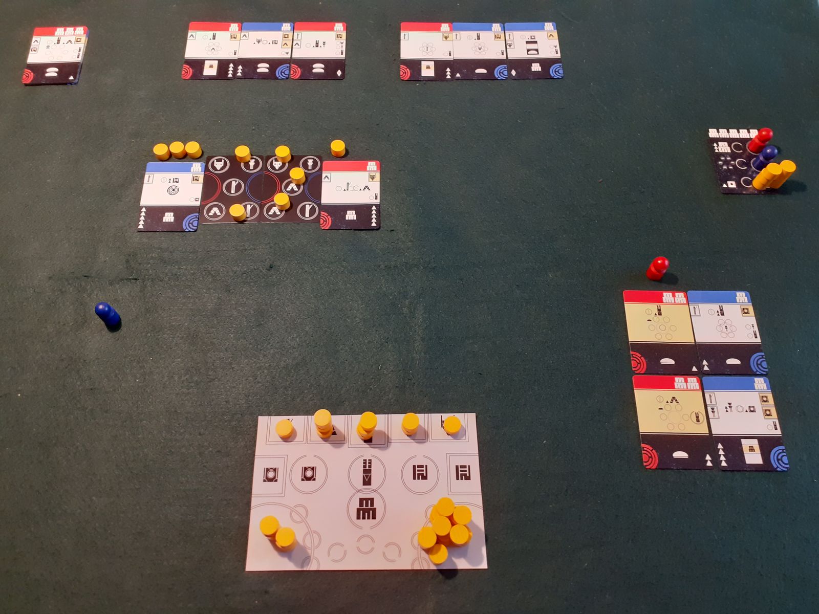 City of Six Moons game in progress