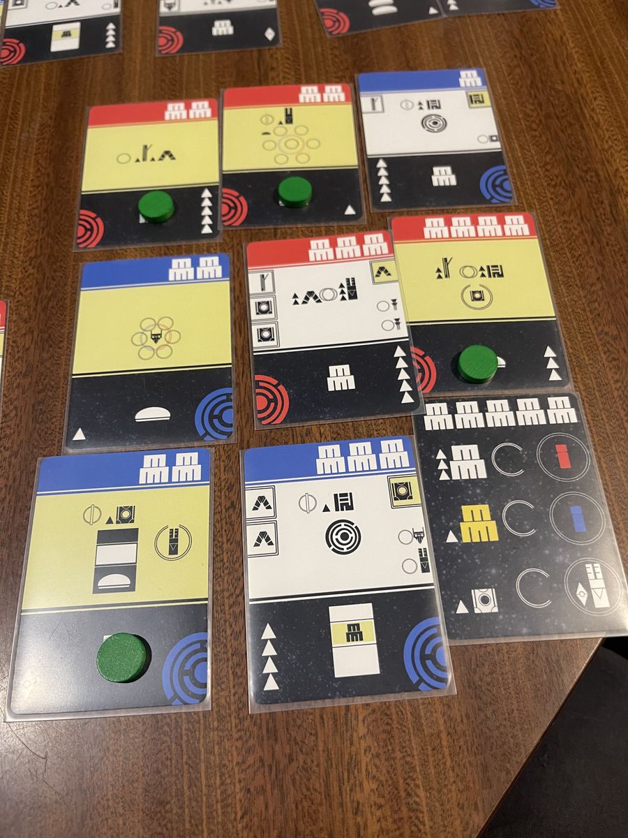 City of Six Moons setup on a table