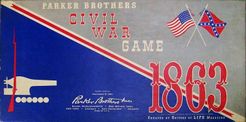 Civil War Game 1863 box art