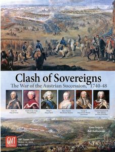 Clash Of Sovereigns: The War Of The Austrian Succession, 1740-48 box art
