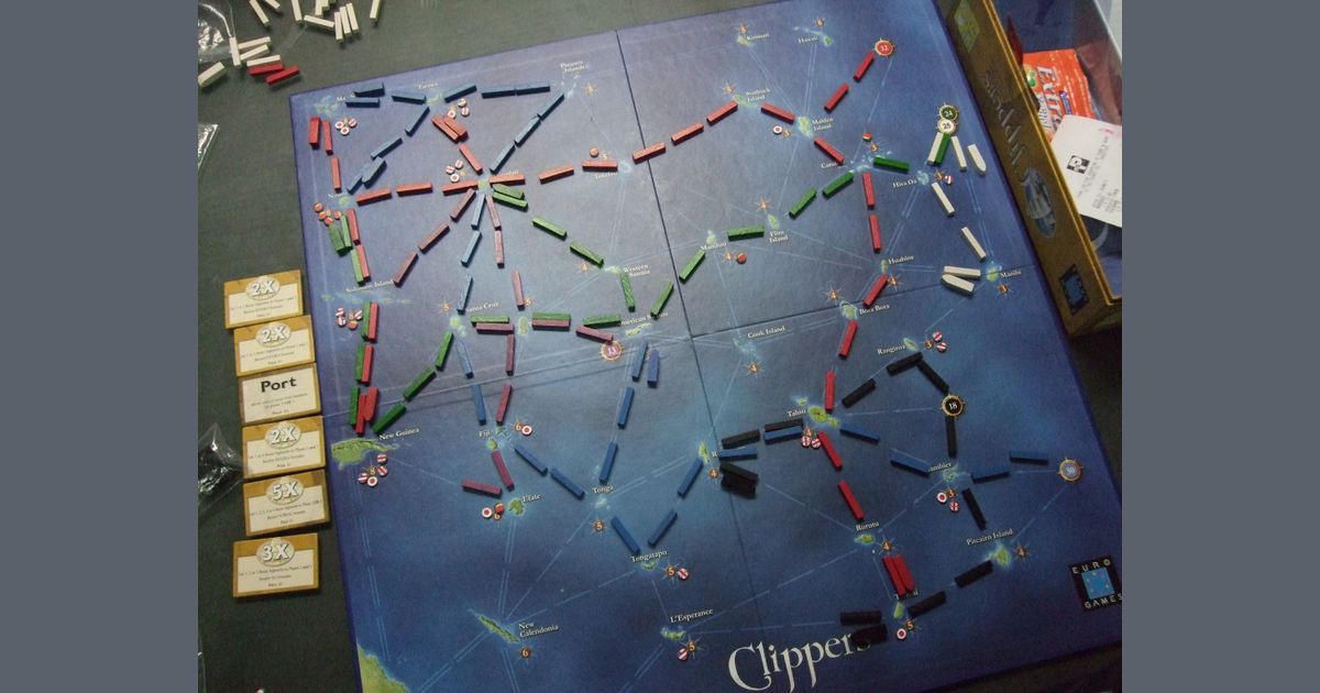Clippers board halfway through play