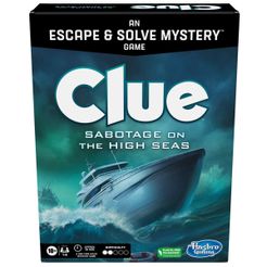Clue: Sabotage On The High Seas box art