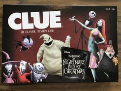 Clue: Tim Burton's The Nightmare Before Christmas box art
