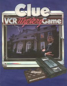 Clue Vcr Mystery Game box art