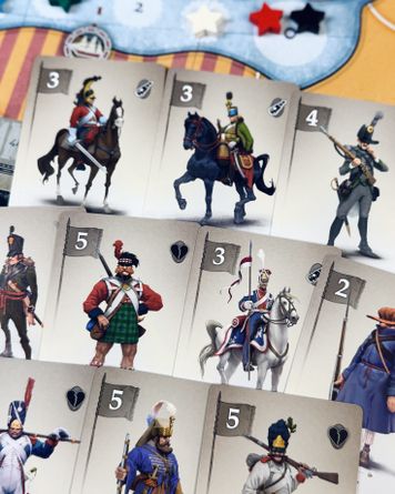 Coalitions board game components