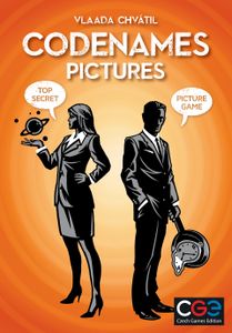 Codenames: Pictures box art