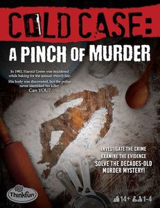 Cold Case: A Pinch Of Murder box art