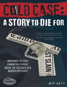 Cold Case: A Story To Die For box art