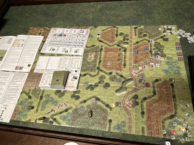 Combat Volume 1 introductory scenario in play