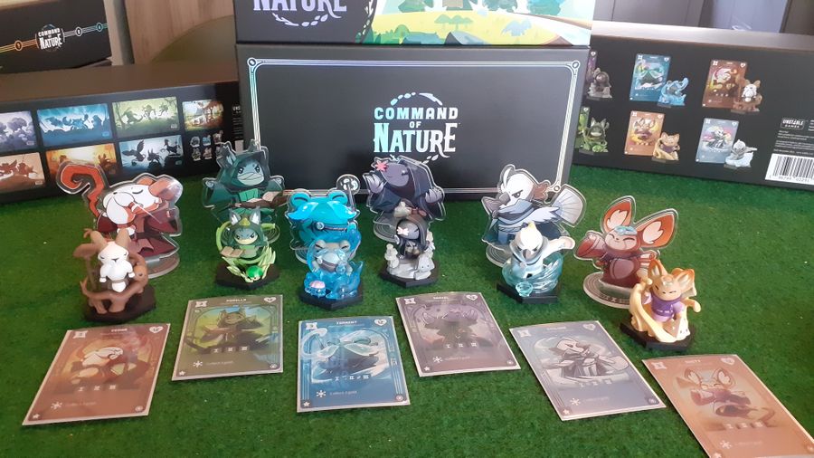 Command of Nature elemental figures