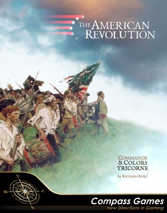 Commands & Colors Tricorne: The American Revolution box art