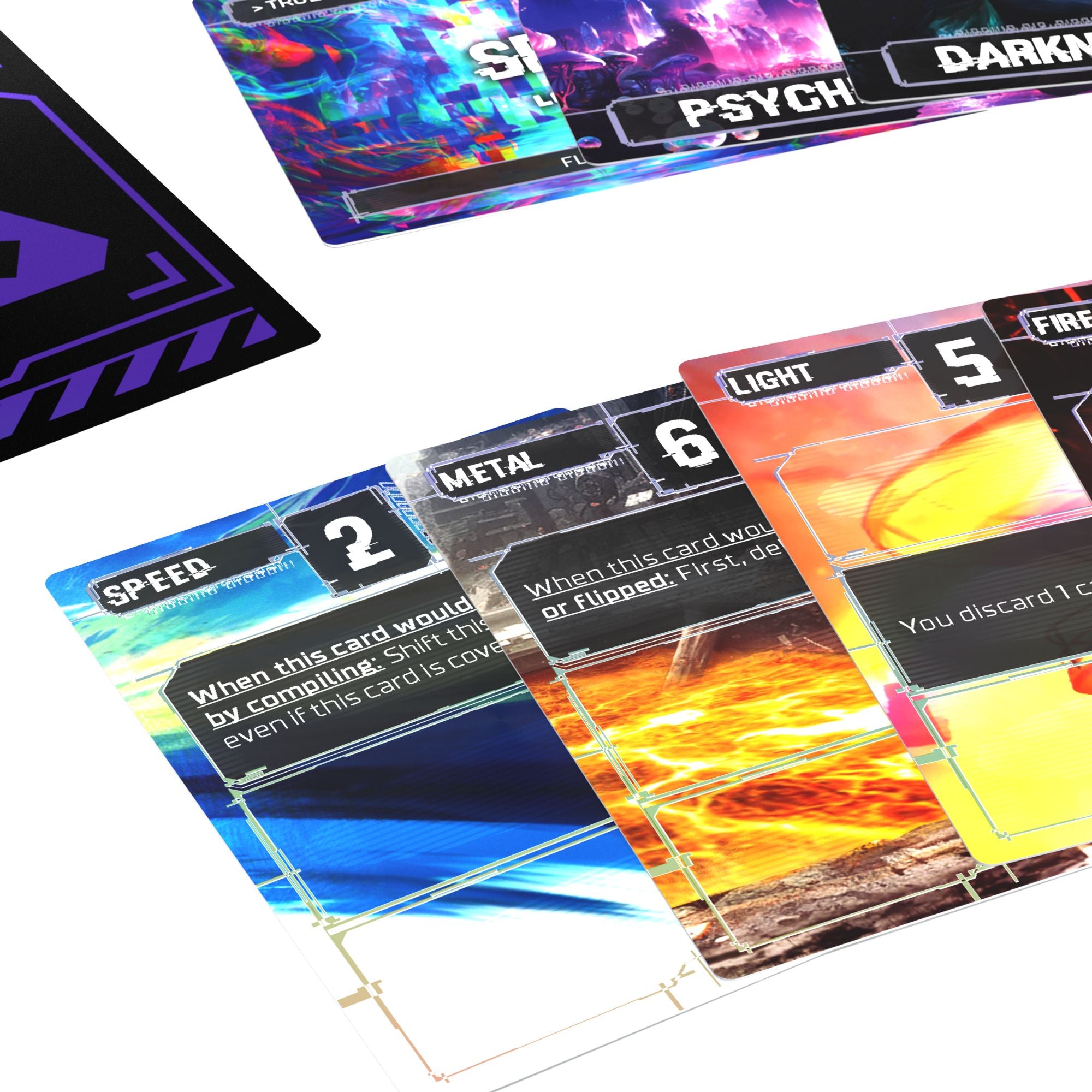 Compile Main 1 cards arranged for gameplay