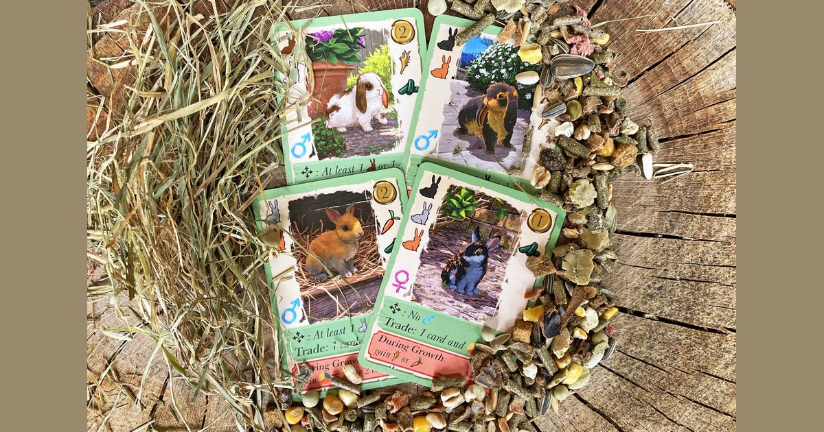 Coney player farm arranged in a grid