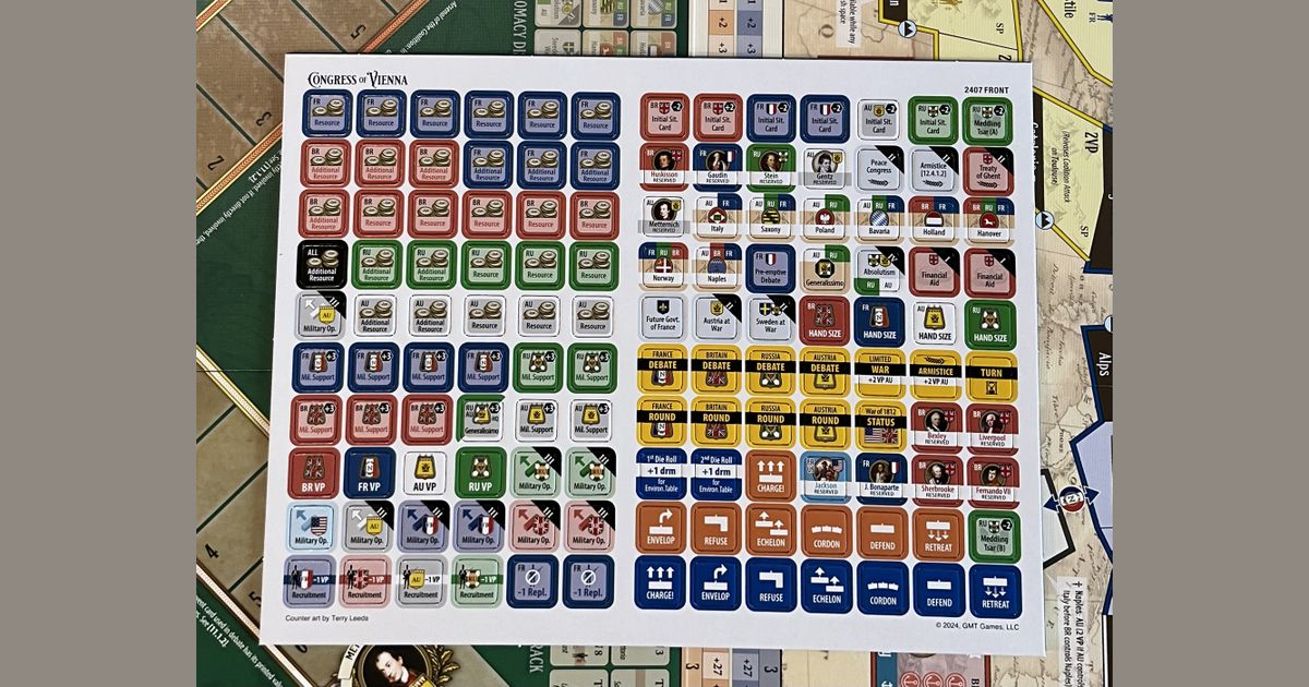 Congress of Vienna game contents