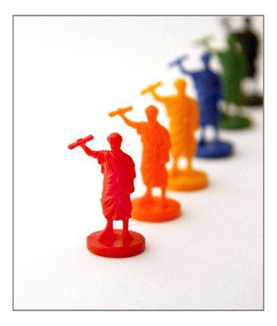 Conquest of the Empire game board