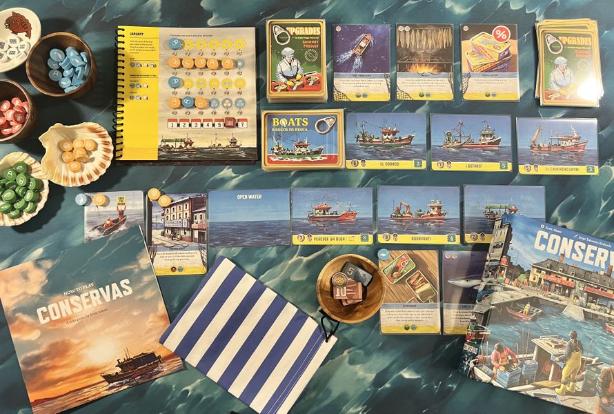 Conservas open sea tokens during play