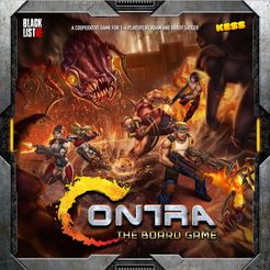 Contra: The Board Game box art