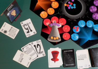 Mayfair Cosmic Encounter game in progress