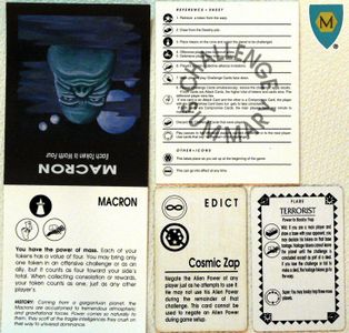 Cosmic Encounter Mayfair timing icons and components