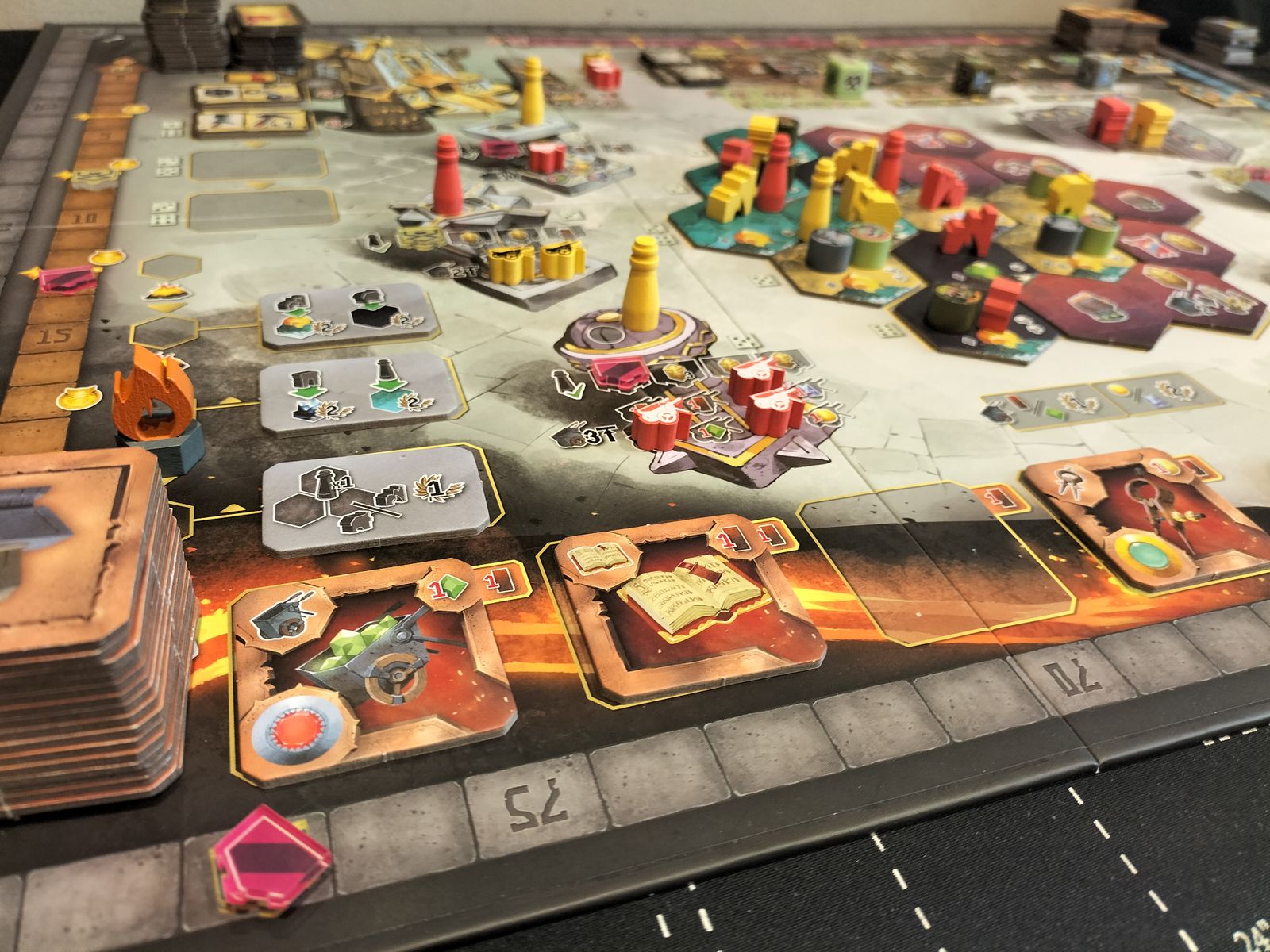 Covenant solo game at the end of play