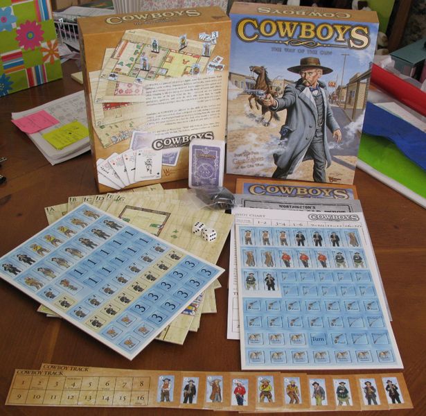 Cowboys The Way of the Gun box contents