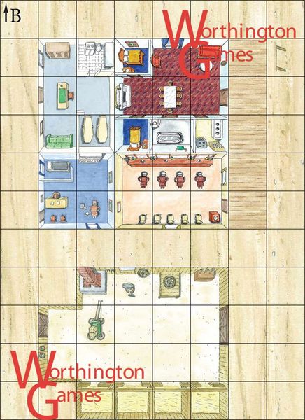 Cowboys The Way of the Gun modular mapboard
