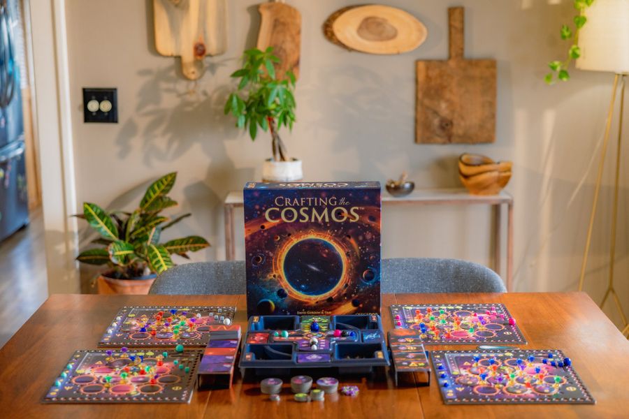 Crafting the Cosmos player galaxy in progress