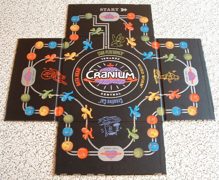 Cranium WOW game board