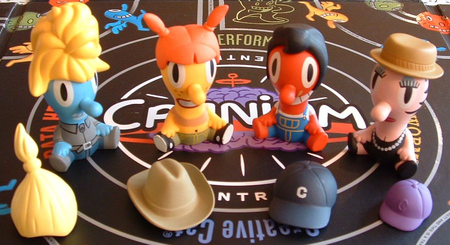 Cranium WOW character figures