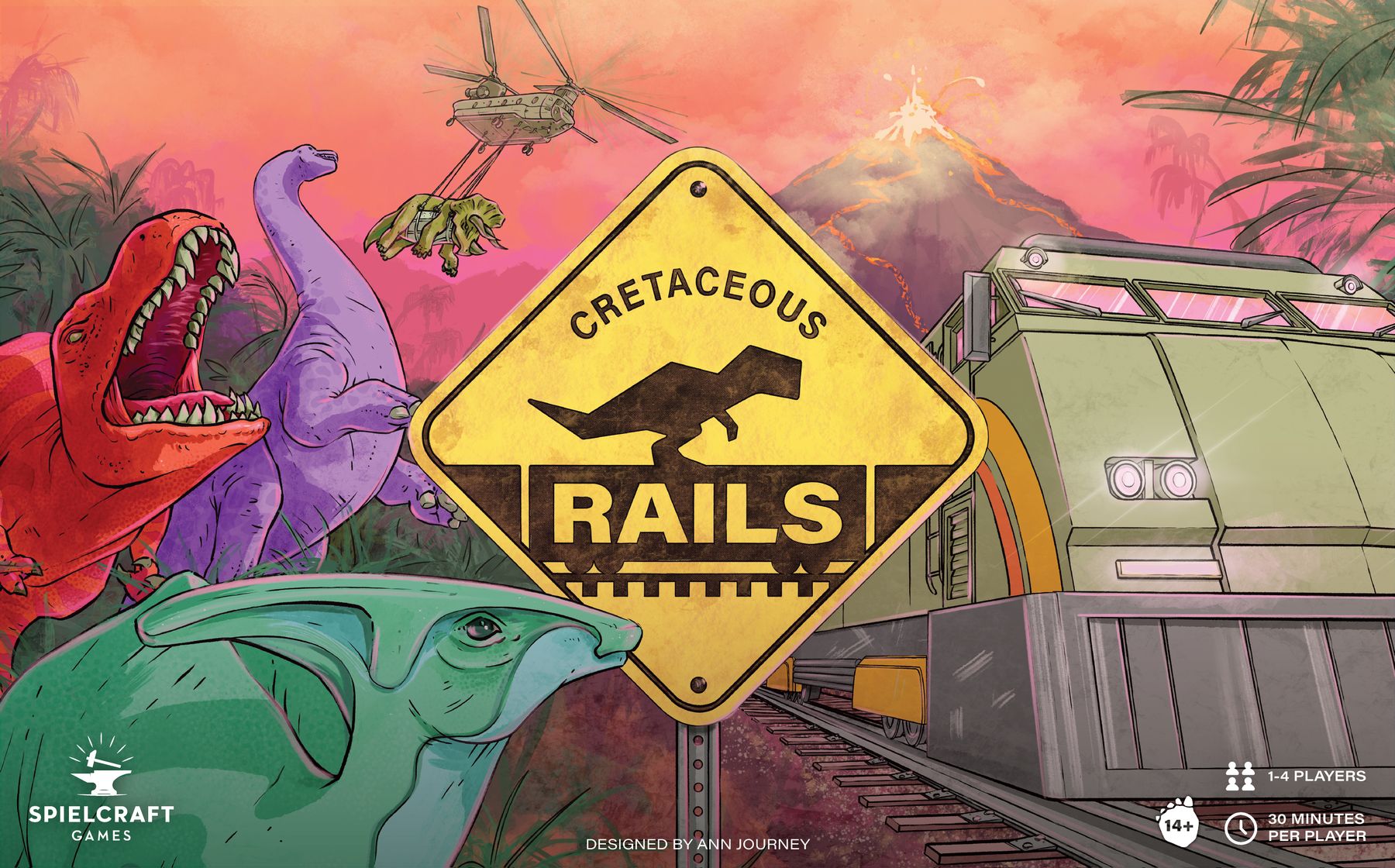 Cretaceous Rails box art