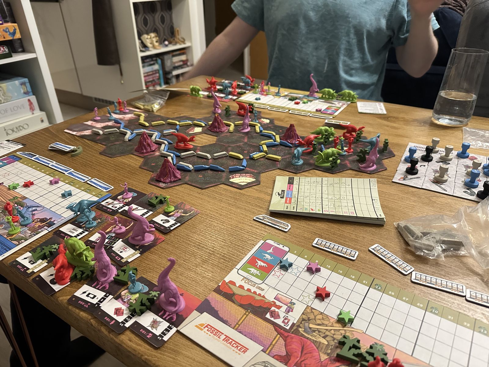 Cretaceous Rails three-player endgame map