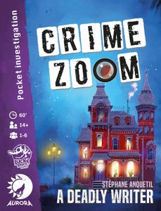 Crime Zoom: A Deadly Writer box art