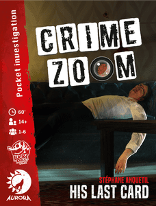 Crime Zoom: His Last Card box art