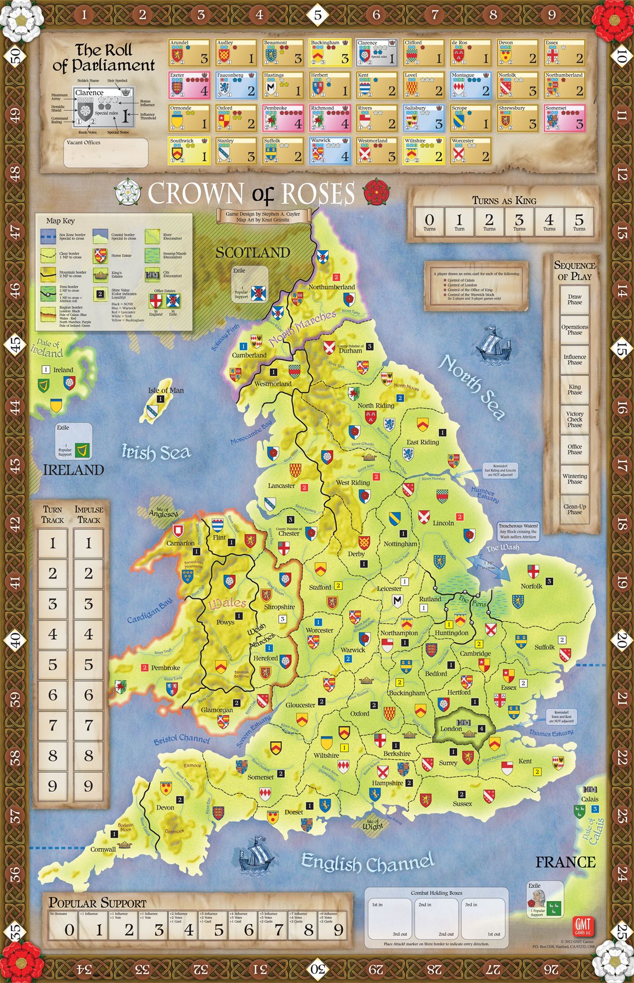 Crown of Roses game map